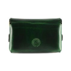 Stitch-less Palm Wallet - Green Green Wallet With Interior Key Chain Holder For Travel, Green Rectangular Coin Purse With Coin Pocket, Green Leather Coin Purse With Rfid Blocking, Classic Green Rectangular Coin Purse, Rectangular Green Coin Purse, Green Rectangular Bag With Coin Pocket, Classic Green Wallet With Coin Pocket, Green Rectangular Trifold Wallet With Rfid Blocking, Green Rfid Blocking Trifold Wallet