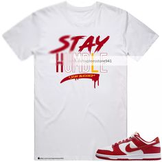 Shirt To Match Dunk Low Retro USC White Gym Red Yellow | eBay Red Casual Tops For Streetwear, Casual Red Tops For Streetwear, Red Letter Print Tops For Streetwear, University Red Graphic Tee For Streetwear, Casual University Red Tops For Streetwear, Red Letter Print Shirt For Streetwear, Casual University Red Top With Graphic Print, Red Logo Print Shirt For Streetwear, University Red Tops With Logo For Streetwear