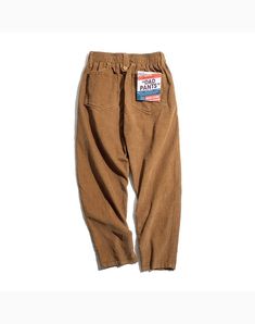 Brown Corduroy Pants, Corduroy Pants Men, Cargo Pants Style, Americana Vintage, Mens Trousers Casual, Estilo Preppy, Brown Corduroy, Popular Outfits, Velvet Fashion