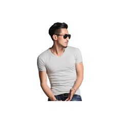 A Basic Tee is the perfect choice. stand-alone piece to layer under a jacket or blazer. Colors: Choose from Army Green, Black, Blue, Grey, Red, and White V-neck Slim-Fit Fabric: Polyester fiber Gender: Male Age: Adult Brand Name: NoEnName_Null Product ID: CJNSTXDS01500 Note: All sizes are 1 to 2 sizes smaller than European and American people. Choose the larger size if your size is between two sizes. Please allow 2-3cm differences due to manual measurement. Please check the size chart carefully Classic V-neck T-shirt For Spring, Gray V-neck T-shirt For Spring, Casual Slim Fit T-shirt, Classic Gray V-neck Top, Blazer Colors, Sus Art, Party Jackets, Swimwear Dress, Beach Swimwear