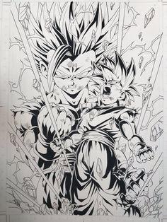 Shen Long Tattoo, Tattoo Jesus, Dbz Tattoo, Vegeta Dragonball, Dbz Drawings, Image Dbz, Lion Tattoo Sleeves, Z Tattoo, Dragon Ball Tattoo