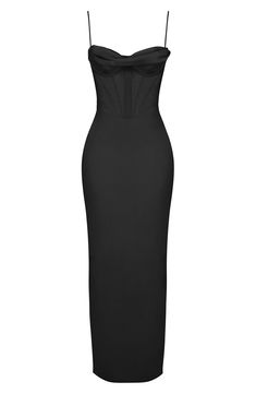 Be the highlight of every glam event in this stunning corset dress cut from silky satin in a curvaceous silhouette for an elegantly seductive look. Exclusive retailer 59 1/2" length Cowl neck Spaghetti straps Polyester/elastane Dry clean Imported House Of Cb Charmaine, Back Prom Dress, Evening Dresses Cocktail, House Of Cb, Dolce E Gabbana, Dress Cuts, Corset Dress, Nordstrom Dresses, Cocktail Dress Party