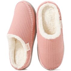 PRICES MAY VARY. ELEGANT & STYLISH WEAR: These women's moccasin slippers are designed with decrotive micro suede band detailing, two hues stitching on the trim, and warm ankle fleece which is ideal for cold seasons COMFORT & WARMTH: The thick felt fabric on the upper helps to keep feet nice and insulated, while fleece lining is warm and soft against your skin ANTI-SKID & STURDY OUTSOLE: Our TRP rubber outsole is designed with non-slip technology which makes this slipper durable and versatile. Th Moccasin Slippers, Clog Slippers, Moccasins Slippers, Women's Slippers, Cold Season, Felt Fabric, Outdoor Wear, Womens Slippers, Moccasins