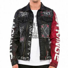 CIPO & BAXX  " VEGAS " JEANS JACKET BRAND NEW VERY TRENDY BIKER JEANS JACKET   perfect fitting  color : black two pockets on the front + two chest pockets with the button closure 100 %  Cotton    choose sizes above Size (inch)    chest         sleeve      length                           S         40          25        26                         M         42          26        26  L          44          26        26  XL        45          26        27 XXL       46          27        27 other siz Winter Streetwear Denim Jacket With Multiple Pockets, Denim Jacket With Multiple Pockets For Fall Streetwear, Winter Denim Jacket With Multiple Pockets For Streetwear, Fall Denim Jacket With Multiple Pockets For Streetwear, Black Denim Jacket With Multiple Pockets, Urban Black Denim Jacket With Patch Pockets, Black Denim Outerwear With Patch Pockets, Fall Punk Denim Jacket With Pockets, Black Denim Outerwear For Urban Adventures