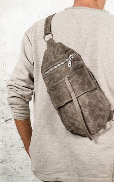 Man Sling Bag US$87.00 #ruthkraus, #veganbags	 #veganhandbag,	 #vegandasinerbags,	 #manfafhion, #handbags, #burningman, #ruthkrausbags, #canvasbag, #smallbags #accessorieonline, Practical Chest Bag With Zipper For Daily Use, Practical Chest Bag For Daily Use, Modern Outdoor Chest Bag With Pockets, Chest Shoulder Bag With Zipper For Everyday Use, Everyday Chest Shoulder Bag With Anti-theft Pocket, Everyday Shoulder Chest Bag With Zipper, Practical Rectangular Chest Bag With Zipper Pocket, Canvas Shoulder Chest Bag With Zipper Pocket, Canvas Chest Bag With Zipper Pocket