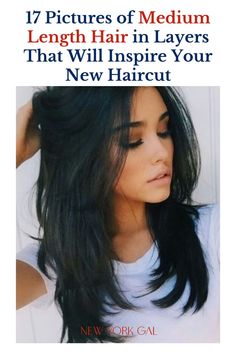 Haircuts For Medium Length Hair Layered, Hair In Layers, Rambut Brunette, Haircuts For Long Hair With Layers, Haircuts For Medium Length Hair, Long Length Hair, New Haircut