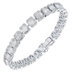 Expensive Diamond, Fake Diamond, Expensive Jewelry Luxury, Bracelet Diamond, Diamond Bangles Bracelet, Diamond Tennis Bracelet, Baguette Diamonds, Emerald Cut Diamond, Classy Jewelry