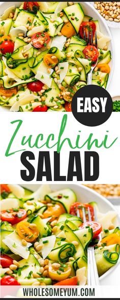 Zucchini Salad Salad Recipes Zucchini, Salad Zucchini Recipes, Zucchini In Salad, Summer Salads With Zucchini, Keto Zucchini Side Dish Recipes, Asian Zucchini Salad, Fresh Zucchini Recipes Healthy, Marinated Zucchini Salad, Zucchini Salad Recipes Cold