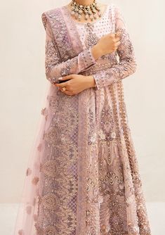 Introducing our Luxury Wedding Collection by Ramsha to make you look and feel your best These pieces will add a touch of class and elegance to your wardrobe. This collection is a beautiful collection of ensembles offering versatile compositions for the latest festive wardrobe requirements. Embroidered Handmade Front Body Embroidered Back Body With Sequence Embroidered Handmade Front And Back Kali With Sequence Embroidered Handmade Sleeve With Sequence Embroidered Dupatta With Sequence Raw Silk For Lining Raw Silk Trouser. Color: There might be slight color variation due to lighting and flashes during the photo shoot. The color may also vary because of different screen resolutions. Wash Care: Dry Clean Only. Semi-stitched Floor-length Traditional Wear For Festive Occasions, Semi-stitched Floor-length Traditional Wear For Festive, Designer Semi-stitched Anarkali Set With Resham Embroidery, Semi-stitched Floor-length Sharara For Eid, Semi-stitched Floor-length Traditional Wear For Eid, Semi-stitched Maxi Anarkali Set For Wedding, Anarkali Churidar With Intricate Embroidery For Party, Unstitched Anarkali Set With Intricate Embroidery, Intricately Embroidered Anarkali Set For Party During Eid