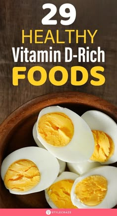 Vitamin D Sources, Vitamin D Rich Foods, Vitamin Rich Foods