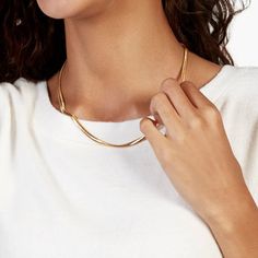 We love a simple statement and our Izzy Herringbone necklace won't disappoint. Its slightly chunky chain design gives it major style cred, but it also is delicate enough to layers with other pieces. Available in 14k gold plated brass Chain width: 4mm 18" herringbone chain with 2" extender Lobster claw closure Made in the USA SKU: BYN1257 Minimalist Double Chain Herringbone Necklace For Everyday, Classic Everyday Snake Chain Necklace With Clavicle Chain, Everyday Herringbone Delicate Chain Choker, Everyday Gold Herringbone Necklace With Double Chain, Everyday Gold Chain Herringbone Necklace, Everyday Gold Plated Herringbone Necklace, Modern Gold Herringbone Necklace For Everyday Wear, Gold Modern Herringbone Necklace For Everyday, Modern Gold Herringbone Necklace For Everyday