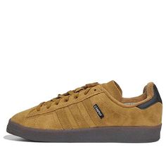 adidas originals Campus Adv 'Brown Black' GY6914 (SNKR/Cozy/Skate/Unisex/Wear-resistant) Brown Skate Shoes For Streetwear, Brown Adidas Skate Shoes With Rubber Sole, Adidas Brown Skate Shoes With Rubber Sole, Brown Low-top Adidas Skate Shoes, Adidas Brown Round Toe Skate Shoes, Sporty Brown Sneakers With Three Stripes Branding, Brown Sneakers With Three Stripes And Round Toe, Brown Sneakers With Three Stripes Branding, Adidas Brown High-top Skate Shoes