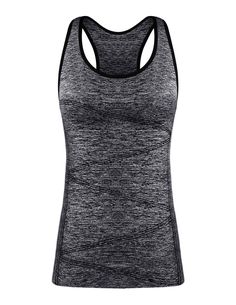 PRICES MAY VARY. ★STRETCHY and COMFORTABLE SPORTS TANK TOP: 63.1% Polyamide, 31.4% Polyester, 5.37% Spandex. The scientific combination made the fabric super elastic but never become baggy or out of shape. It's soft, breathable, easy to absorb sweat and quick dry. ★EMBEDDED SUPPORT BRA: Padded bra built-in, give your breasts protection and support, you can free from the restricting of your own corset when doing exercise or outdoor sports. ★ELASTIC UNDER-BUST STRAP: It's inside under-bust strap e Sports Tank Top, Sports Workout, Yoga Tank Top, Yoga Tank, Yoga Tank Tops, Workout Running, Running Workout, Sport Tank Tops, Support Bras