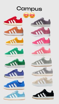 Cute Adidas Shoes Women, Adidas Campus Shoes, Pretty Sneakers, White Nike Shoes, Preppy Shoes, Pretty Shoes Sneakers, Shoe Wishlist, Adidas Shoes Women, Cute Nike Shoes