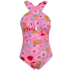 Don’t let your curves get in the way of you getting a hot and sexy bikini. The One Piece Swimsuit Women Plus Size Floral Color would make you look gorgeous without any size problems whatsoever. This lovely swimsuit comes in 7 different shades with floral print all over it. You can get these in sizes ranging from S to XXXL. So stop waiting and get this lovely bikini right away! Material: Spandex Neckline: Halterneck Sleeve Length: Sleeveless Padded: No Occasion: Beach Season: Summer Pattern Type: Floral Beach Wear, Swimming Costumes, Best Swimwear, Perfect Swimsuit, Swimwear Online, Floral Color, Summer Patterns, One Piece For Women, Plus Size Swimwear