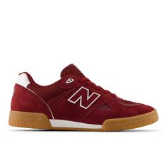 Adapted from a '90s indoor football shoe  the Tom Knox pro model skate shoe delivers comfort  support and protection for skateboarders. New Balance Shoes Red, Nb Shoes, Indoor Football, Dope Outfits For Guys, Street Smart, Skate Shoe, Skateboarder, Look Good Feel Good, Football Shoes