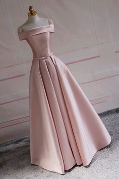 Formal Dresses Plus Size, Occasion Dresses Evening, Bridesmaid Dress Color, Dream Prom Dress, Unique Bridesmaid Dresses, Pink Long Dress, Pink Formal Dresses, Pink Bridesmaid Dresses, Looks Party