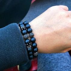 Crown Stone Bracelet – One Click Street Crown Bracelet, Bracelet Luxury, King Crown, Kings Crown, Bracelets Set, Onyx Bead, Import Export, Disco Ball, International Trade