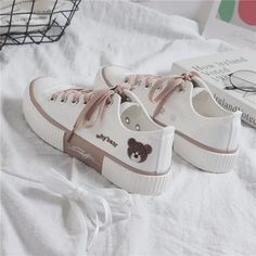 Eco Bear Kawaii Sneakers Shoes Please note: When purchasing a size, please measure the length of the foot and choose the size according to the length of the foot. Friends with wide or fat feet are recommended to choose one size larger!size34=foot length 22cmsize35=foot length 22.5cmsize36=foot length 23cmsize37=foot length 23.5cmsize38=foot length 24cmsize39=foot length 24.5cmsize40=foot length 25cmsize41=foot length 25.5cmsize42=foot length 26cmsize43=foot length 26.5cmsize44=foot length 27cm Kawaii Sneakers, Bear Kawaii, Casual Shoes Women Sneakers, Pretty Sandals, Shoes Heels Classy, Kawaii Shoes, Heels Classy, Cute Sneakers, Fancy Shoes