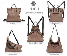 Walnut brown Convertible leather backpack tote Laptop leather backpack Women leather bag Leather rucksack purse Convertible rucksack tote 3 In 1 Bag, Leather Diaper Bag Backpack, Leather Backpack Women, Baby Bag Backpack, Laptop Backpack Women, Backpack Tote, Brown Leather Crossbody Bag, Brown Leather Backpack, Backpack Laptop