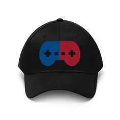 Video Games Hat, Gamer Hat, Gaming Hat, Pvp Hat | Unisex Twill Hat - The Unisex 6-panel Twill Cap  - Perfect for the great outdoors, sporting events, and everyday use - Solid design is 100% cotton, 6 panel structure, adjustable Velcro® closure Adjustable Sports Cap, Six-panel Hat One Size Fits Most For Sports Events, Six-panel Hats For Sports Events, One Size Fits Most, Six-panel Sports Hat, One Size Fits Most, One Size Fits Most Six-panel Hat For Sports Events, Ocean Colour Scene, Groomsman Proposal Box, Retro Hat, Retro Hats