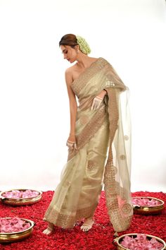 Add a subtle sophistication to your wardrobe with these timeless Sage Green hand-crafted Gotta Patti sarees. Crafted with precision and care, these sarees exude elegance, making them perfect for any occasion. Wedding Tissue Silk Pre-draped Saree With Self Design, Pista Green Pre-draped Saree With Zari Work For Diwali, Pista Green Organza Saree For Wedding, Festive Pista Green Chanderi Pre-draped Saree, Traditional Pista Green Organza Blouse Piece, Elegant Pre-draped Pista Green Saree With Sheer Dupatta, Elegant Pista Green Pre-draped Saree For Festivals, Pista Green Organza Saree For Festivals, Elegant Chanderi Pre-draped Saree With Zari Work