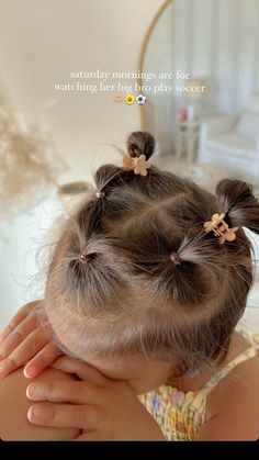 Hảir Style For Toddler Girl, Fine Hair Toddler Hairstyles, Toddler Hair Ideas Girl, Fun Kid Hairstyles, Picture Day Hair For Kids, Toddler Claw Clip Hairstyles, First Day Of Preschool Hairstyles, Cute Hairstyles For Toddler Girl, Baby Clips Hairstyles