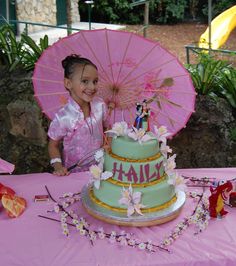 Baby Chiara, Mulan Cake, Mulan Party, Mulan Birthday