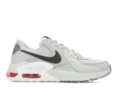 Men's Nike Air Max Excee Sneakers Sporty Gray Low-top Nike Air Max, Sporty Nike Air Max In Gray, Nike Air Max Sporty Gray, Casual Nike Air Max For Running, Nike Air Max Fade-resistant For Light Sports, Nike Air Max Gray Sneakers For Sports, Casual Nike Air Max For Light Sports, Fade-resistant, Casual Nike Air Max For Sports, Breathable, Nike Air Max Casual Sports Shoes, Breathable