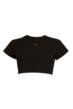 This YPL Crop Finesse Short Sleeve is the perfect addition to your wardrobe. Featuring a cropped short sleeve, on-trend silhouette and soft, sueded performance cotton, you'll get the modern style you're looking for without compromising on comfort. Plus, a signature logo on the front adds the perfect finishing touch. Athleisure Women, A Signature, Yoga Set, Black Khakis, Cotton Logo, Sweater Coats, Color Khaki, Signature Logo, Bra Tops