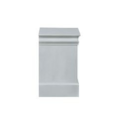 an image of a white pedestal on a white background