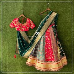 Multi Colour Lehenga, Banaras Lehenga, Suruchi Parakh Couture, Budget Bride, Choli Designs, Lehenga Blouse