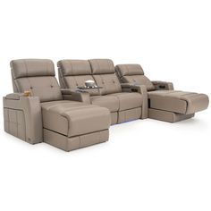 Kodiak Chaise CoolZero Italian Leather Home Theater Seating Cozy Media Room, Home Media Room, Media Room Seating, Movie Theatre Seats, Theatre Curtains, Home Theater Decor, Led Reading Light, Home Theater Seating, Theater Seating