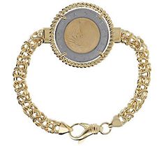 Rich in design and detail, this 500-Lire bracelet is a priceless addition to your jewelry collection. From Veronese Collection® Jewelry. Luxury Filigree Round Bracelets, Yellow Gold Filigree Bracelets, Formal Byzantine Bracelets With Engraving, Formal Byzantine Bracelets With Engraved Details, Formal Byzantine Engraved Bracelets, Formal Byzantine Yellow Gold Bracelets, Formal Yellow Gold Byzantine Bracelet, Formal Byzantine Style Engraved Bracelets, Yellow Gold Byzantine Bangle Bracelet