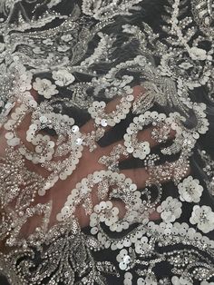 This high quality Fabric is measured in 5 Yards With Embroidered Beading and Sequin. It is soft, very delicate and beautiful. This high Quality Fabric is made with Fashion embroidered rhinestones can be used in making party wedding dresses, skirts, shawls, scarves and other other fashion apparels as you would like. Size : Length : 5 yards (180 inch). Width: 50 inch (Please allow slight deviation for the measurement data ,±1 inch) Material: 100% Polyester, Tulle Lace Fabric, Eco-Friendly embroide Wedding Fabrics, Bridal Fabric, Stunning Wedding Dresses, Wedding Fabric, Organza Saree, Tulle Lace, Wedding Party Dresses, Bridal Wedding, Bridal Wear