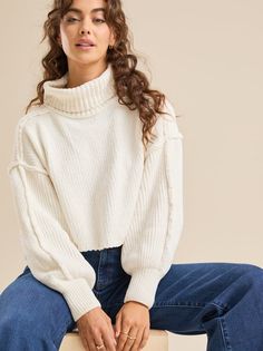 Dress yourself in ultimate comfort with this cloud-soft chenille turtleneck sweater. The plush fabric and classic turtleneck style create a cozy and stylish look, perfect for chilly days. White Dress Skirt, Football Dress, Classic Turtleneck, Football Homecoming, Turtleneck Style, Turtleneck Pullover, Skirts With Boots, Fashion 2024, Plush Fabric