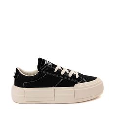 Converse Chuck Taylor All Star Cruise Sneaker - Black Converse Run Star, New Street Style, Basketball Star, Black Converse, Star Sneakers, Unisex Shoes, Converse Chuck Taylor All Star, Black White Fashion, Shoe Size Chart