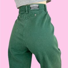 Size 29/9 Rockies Jeans Form The 90s. Super Flattering, High Wasted. Denim In Perfect Condition. Retro High Rise Rigid Denim Jeans, Green Mid-rise Denim Jeans, Vintage Rockies Jeans, Green Full-length Denim Jeans, Rockies Jeans, Green Non-stretch Denim Jeans, 90s Jeans, Forest Green, High Jeans