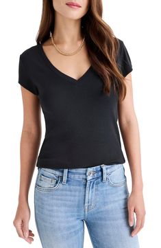 Splendid Faye V-Neck Tee | Nordstrom