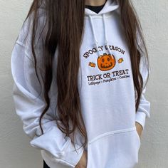 Jack Spooky Season Hoodie 50% cotton / 50% polyester Hand wash cold Unisex (check the size guide) Exclusive embroidered design by Petimint See Shipping policy and Refunds. Casual Halloween Sweatshirt With Drawstring Hood, Fall Cotton Hooded Sweatshirt, Casual Halloween Hoodie With Letter Print, Casual Hooded Halloween Sweatshirt, Casual Hooded Sweatshirt For Halloween, Fall Cotton Hooded Hoodie, Cotton Hooded Hoodie For Fall, Halloween Cotton Sweatshirt With Adjustable Hood, Casual Halloween Hoodie With Adjustable Hood