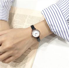 Item Type: Watches Gender: Women Dial Window Material Type: Hardlex Band Material Type: Leather Case Material: Stainless Steel Movement: Quartz Clasp Type: Buckle Water Resistance Depth: No Band Width: 10 mm / 0.39 inch Case Thickness: 8 mm / 0.31 inch Band Length: 21 cm / 8.27 inch Dial Diameter: 26 mm / 1.02 inch Package Includes: 1 x Watch Small Watches, Watches Women Simple, Simple Watches, Mori Fashion, Small Face, Small Watch, Retro Watches, White Watch, Simple Leather