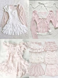 credits in picture ( ID ) Jam Garden Clothes, Kawaii Outfit Ideas, Fashion Feminine, People Clothes