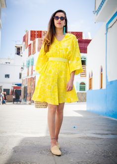 The Golden Lime dress is made from the softest linen and we have added a traditional handmade Moroccan belt in yellow with handmade white silk tassels for a chic yet boho style. add a pair of sandals for a great summer look. DETAILS Linen chiffon balloon sleeves Handmade Moroccan belt Dry clean only Got a question!! don't hesitate to contact me :) Yellow Dress Mini, Moroccan Belt, Summer Dress Yellow, Lime Dress, Sundress Women, Raffia Shoes, Linen Summer Dress, Silk Tassels, Handmade Slippers