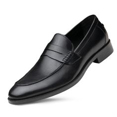 PRICES MAY VARY. DESIGNED WITH STYLE IN MIND – Sleek and versatile, these slip-on penny loafers for men feature clean lines for a polished look and closed lacing for a smooth, fitted feel. These mens dress shoes are perfect to easily pair with any outfit. STEP INTO QUALITY - These mens leather loafers exceed the quality you expect in mens dress casual shoes and are crafted with premium Italian leather upper with 100% vegetable tanned breathable calfskin leather lining and 100% natural rubber out Mens Dress Casual, Mens Loafer, Mens Loafers Shoes, Mens Leather Loafers, Loafers For Men, Business Shoes, Mens Casual Dress, Casual Accessories, Penny Loafer