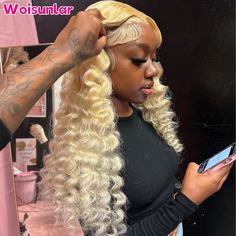 Highlight Dark Pink and Black Deep Wave 613 Human Hair Wig Transparet lace human hair Frontal Wig Highlight Dark, Frontal Ponytail, Hair Frontal, Hair Tea, Unique Hair Clip, Best Bob Haircuts, Frontal Wig Hairstyles, Long Bob Haircuts, Colored Wigs