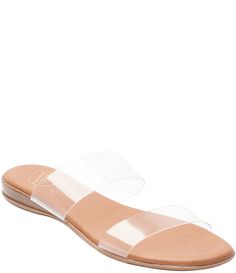 Shop for Andre Assous Narice Clear Bands Slide Sandals at Dillard's. Visit Dillard's to find clothing, accessories, shoes, cosmetics & more. The Style of Your Life. Sandals And Dress Outfit, Church's Shoes, Dressy Boots, Estee Lauder Gift, Clear Sandals, Insole Design, Flat Mules, Leather Cushion, Slides Sandals