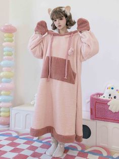 Size S L Full Length 112 115 Shoulders 53 55.5 Bust 132 138 Sleeve Length 51 53 Hem Circumference 228 234 Cute Blobfish, Kawaii Pajamas, Cute Dress Outfits, Vintage Gothic, Kawaii Fashion, Alternative Fashion, Random Things, Night Gown, Cute Dresses