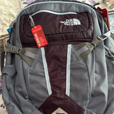 Nwt North Face Blue Backpack. Great Bag ! The North Face Outdoor Bag With Adjustable Strap, Functional The North Face Shoulder Bag For Daily Use, The North Face Everyday Backpack, The North Face Travel Bag With Zipper Closure, The North Face Outdoor Standard Backpack, Blue The North Face Bag For Outdoor, Blue North Face Outdoor Bag, The North Face Outdoor Bag With Zipper, Blue The North Face Outdoor Bag