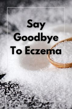 "Say Goodbye to Eczema with Dead Sea Salt Baths! Soaking in these natural minerals can help to reduce inflammation and irritation associated with eczema and provide you with relief from this uncomfortable skin condition. With this simple and natural remedy, you can finally find relief from eczema!" Excema Remedies, Personal Routine, Dry Skin Causes, Atopic Skin, Skincare Advice, Mommy Things, Salve Recipes, Itching Skin, Face Care Routine