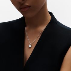 LOUIS VUITTON® - Silver Lockit Pendant, Sterling Silver - Silver Louis Vuitton Store, Louis Vuitton Official Website, Fashion Wishlist, Louis Vuitton Official, Matching Bracelets, Fashion Books, Chain Lengths, Fashion Watches, Jewelry Shop